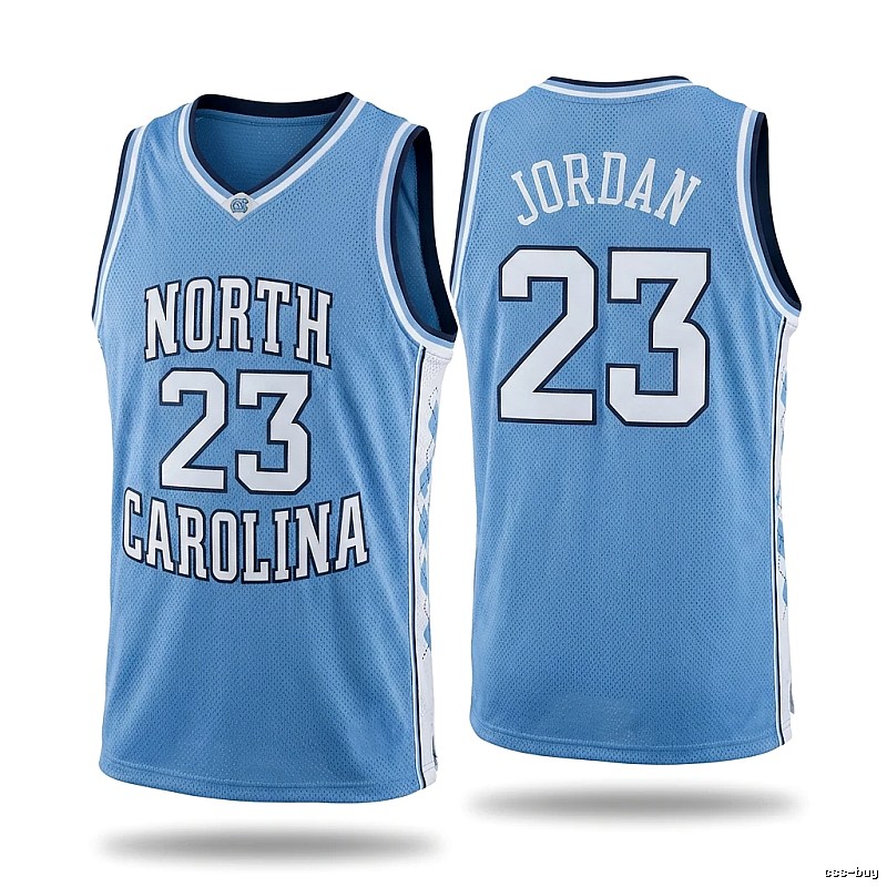 Michael Jordan retro-style blue jersey