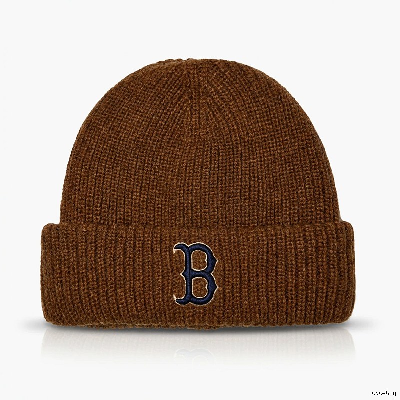 MLB Brown Minimalist Knit Hat
