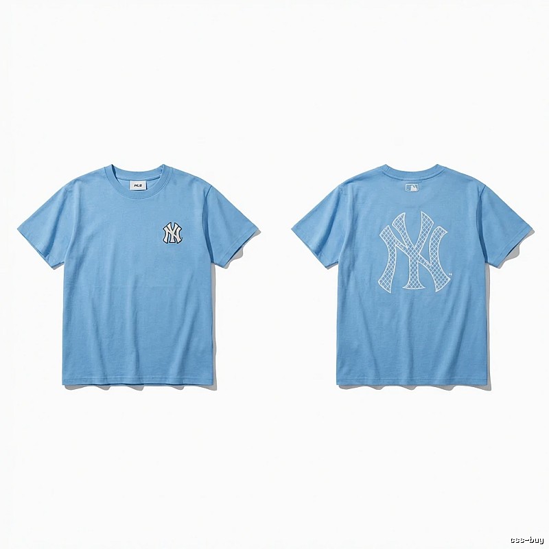 MLB Classic Simple Style Blue T-shirt