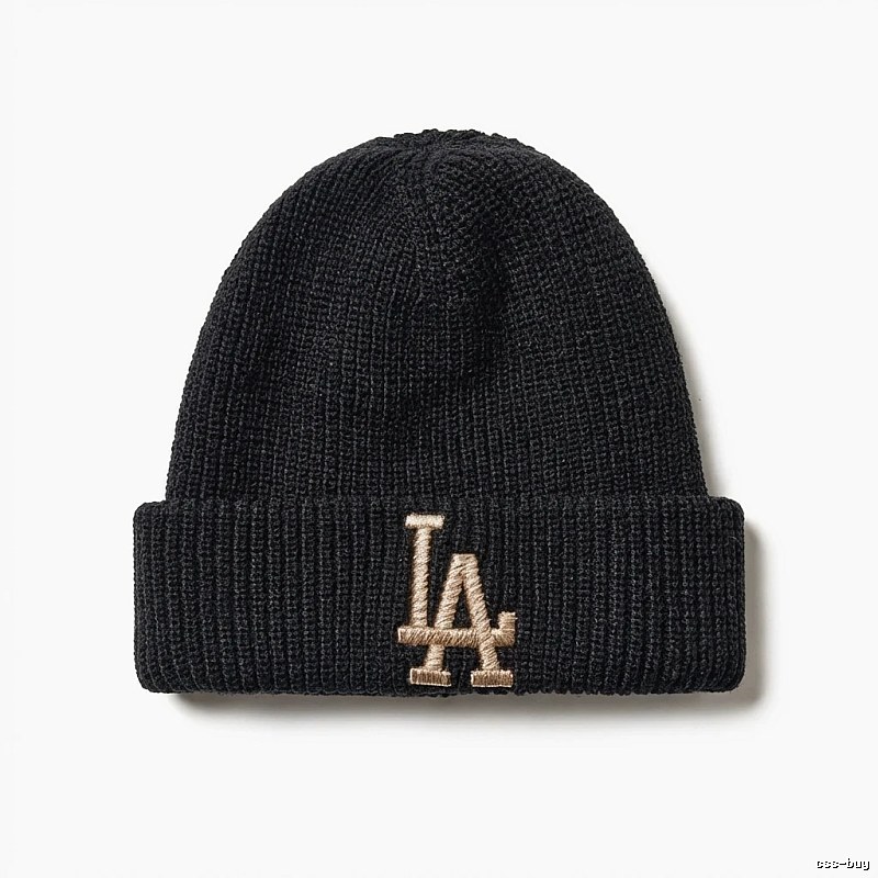 MLB LA Series Black Knitted Hat