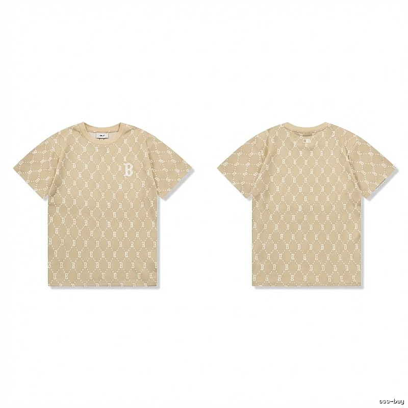 MLB Old Flower Style Beige T-shirt