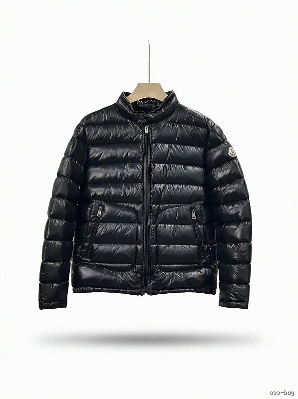 Moncler black fashionable down jacket