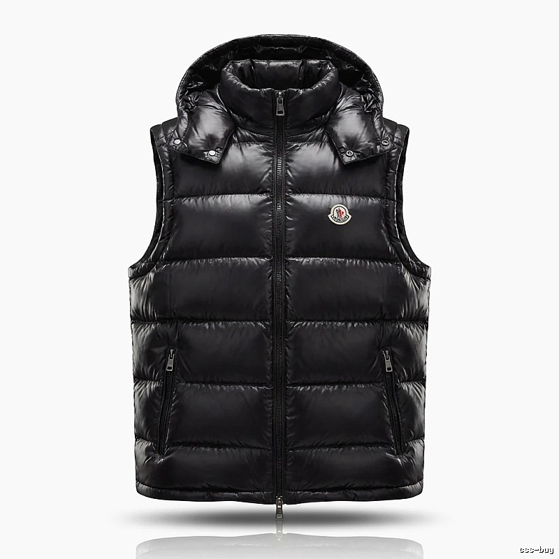 Moncler Black Trendy and Cool Down Vest