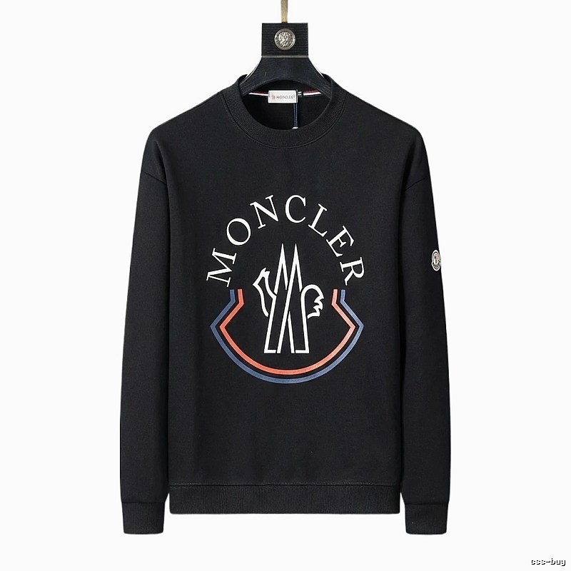 Moncler Classic and Stylish Black Sweatshirt