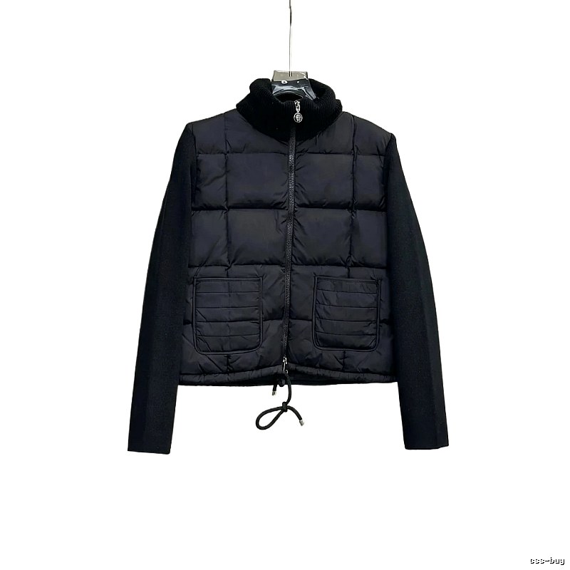 Moncler classic black down jacket
