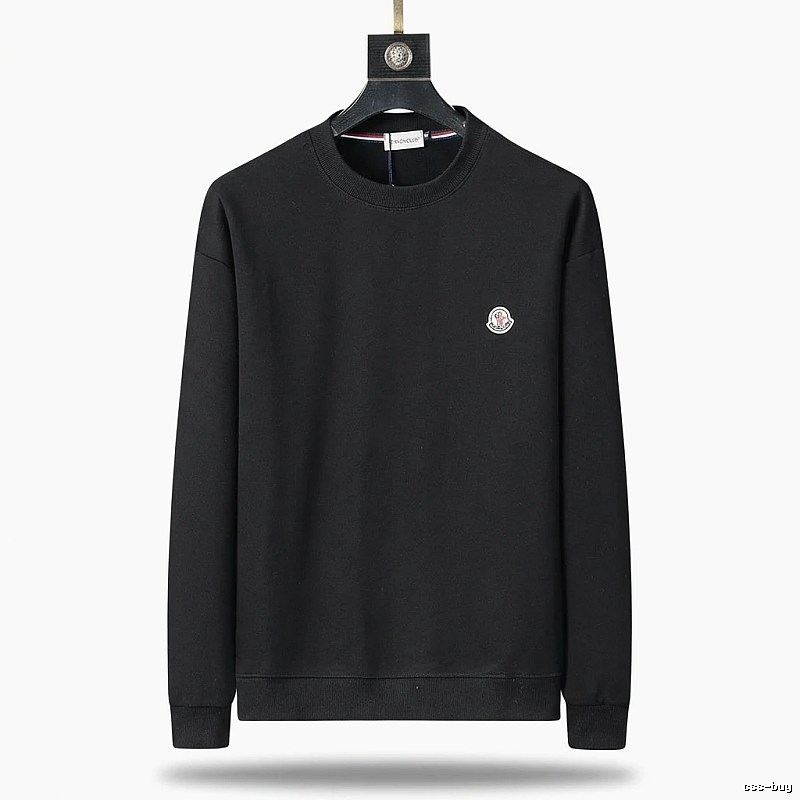 Moncler classic simple black sweatshirt