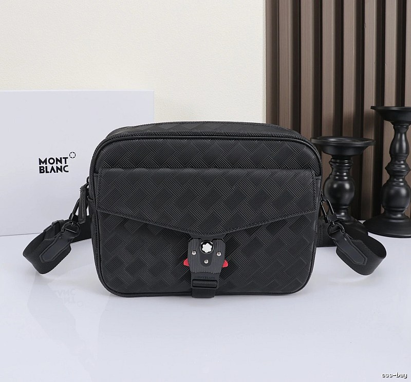 Montblanc Crossbody bag Black Monogram Flap Shoulder