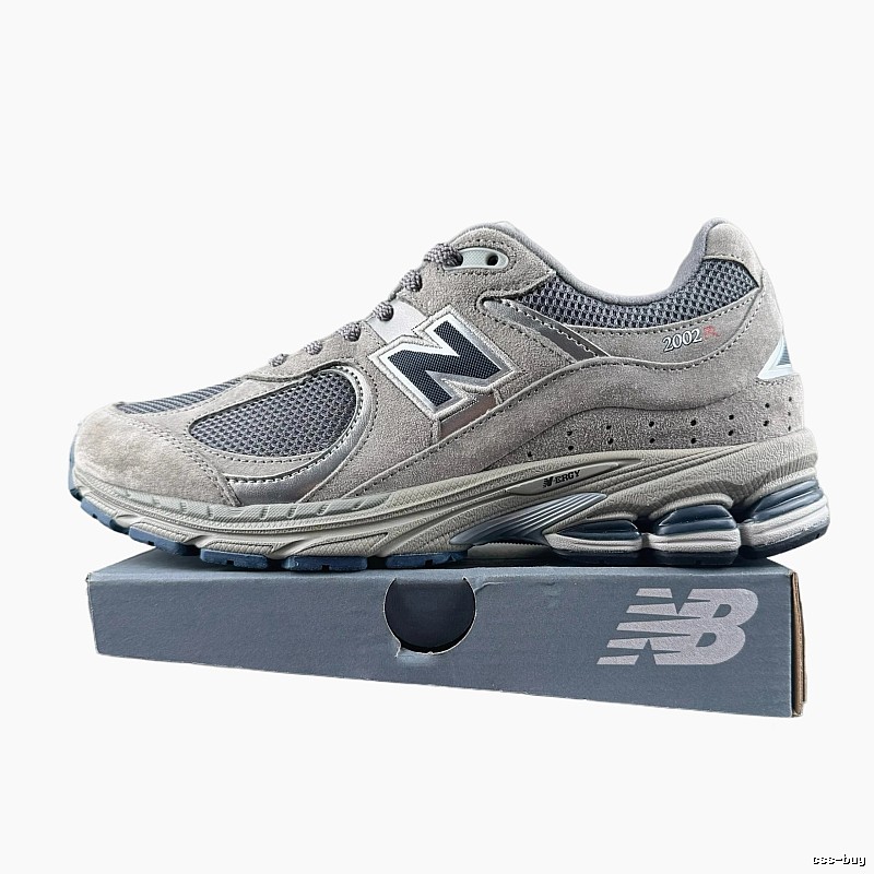 New Balance 2002R retro gray running shoes