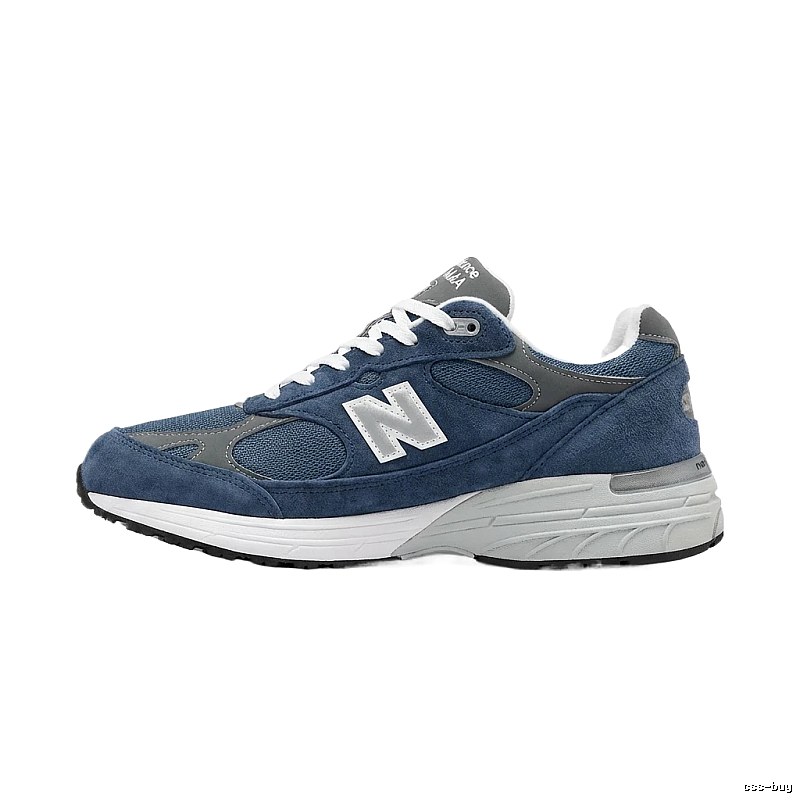 New Balance 998 retro-style blue-gray sports shoes
