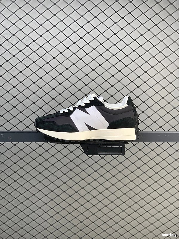 New Balance Retro Runners, Black and White and Padded Collar