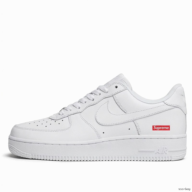 Nike Air Force 1 white trendy sneakers