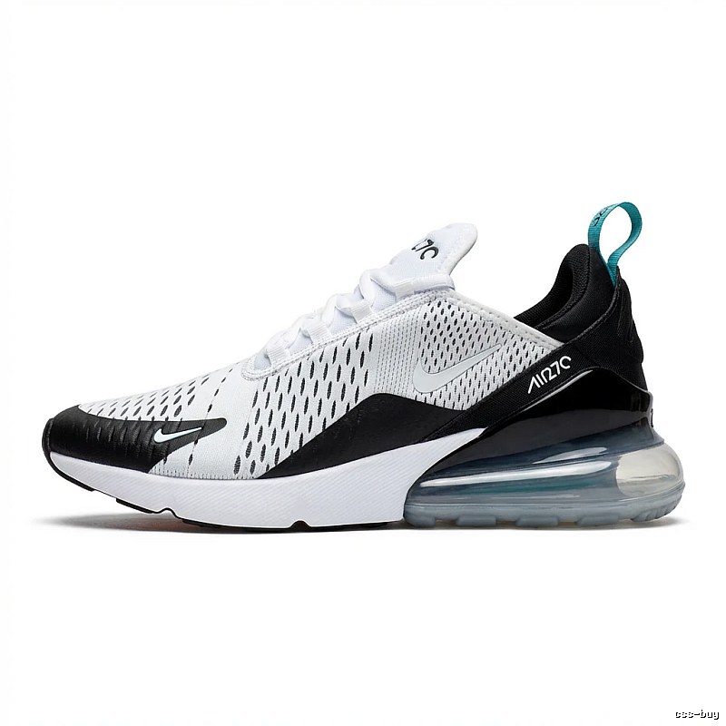Nike Air Max 270 Black and White Trend Running Shoes