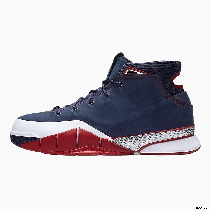 Nike basketball shoes, fashion, blue, red and white