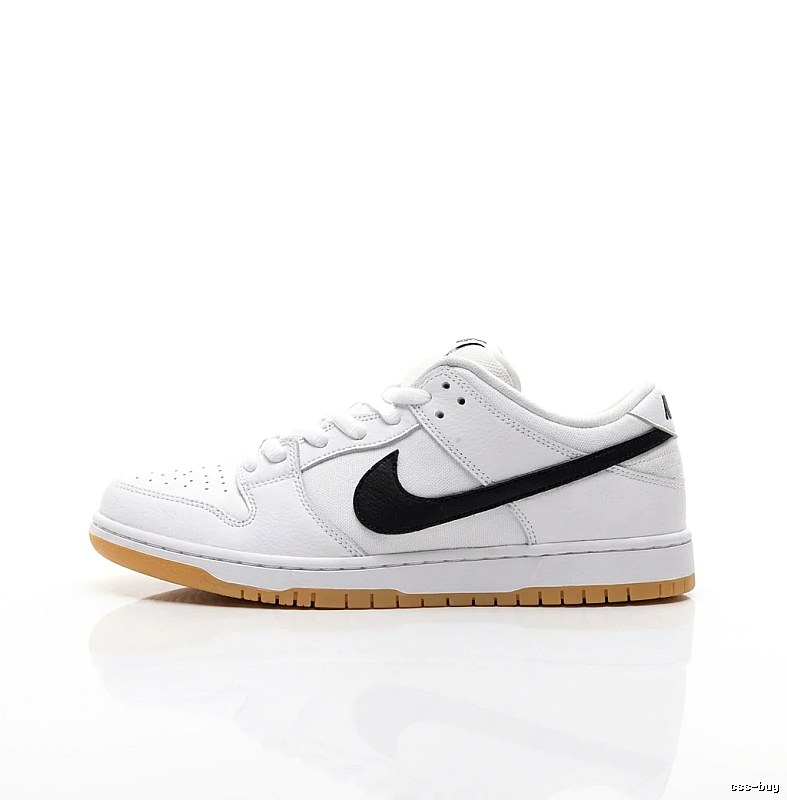 Nike Dunk simple black and white sports shoes