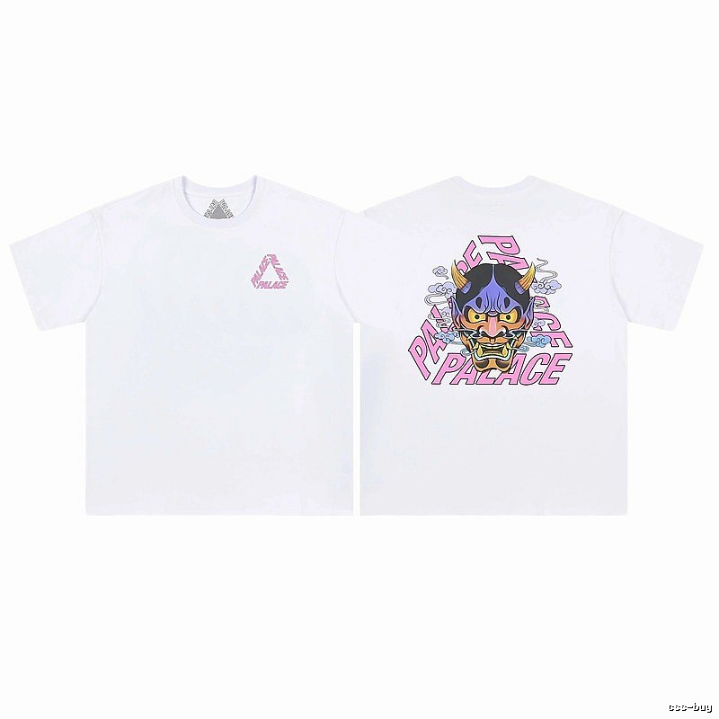 Palace Hannya Print Street Style White T-shirt