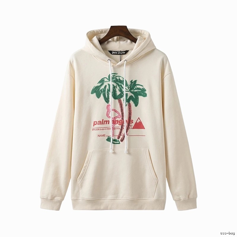 Palm Angels Printed Casual Hoodie