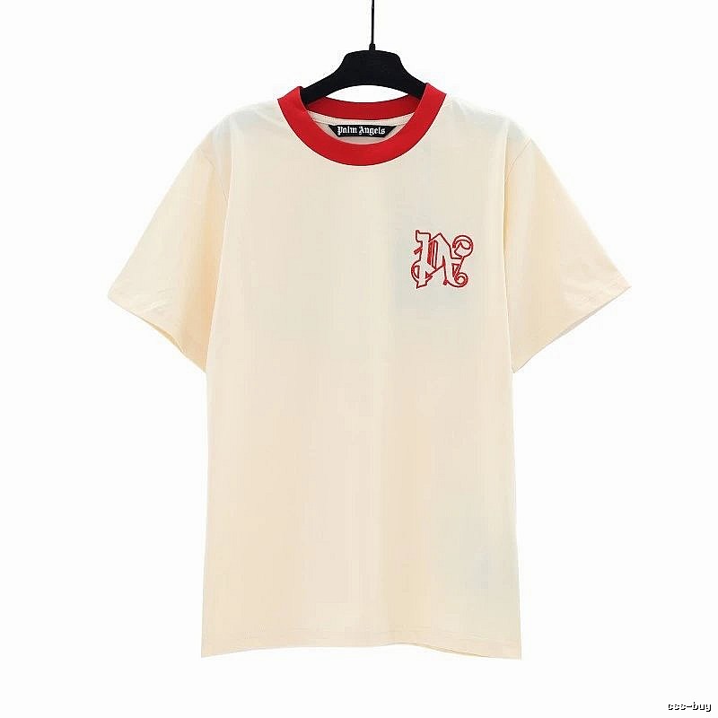 Palm Angels Resort Logo T-shirt White Palm Tree for Travel Looks