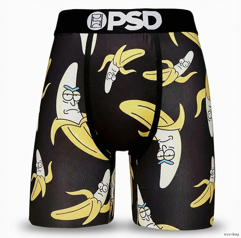PSD banana cartoon-style underwear