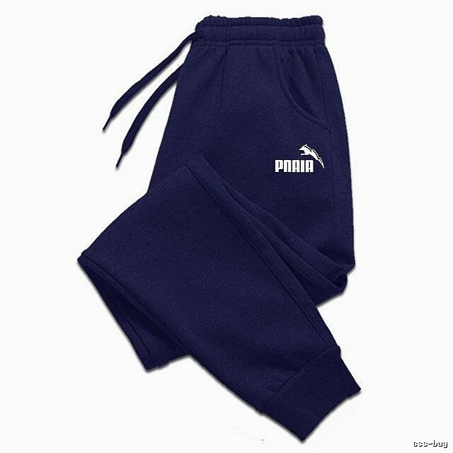 Puma Summer Sweatpants Black Drawstring Sweatpants with Bold Graphic