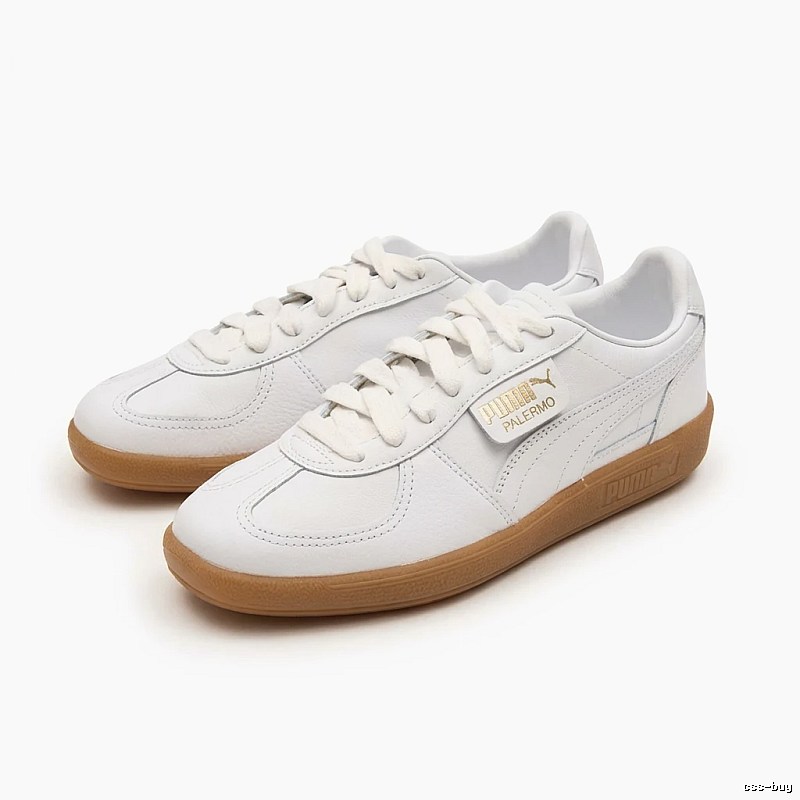 PUMA V3 Simple White Canvas Shoes