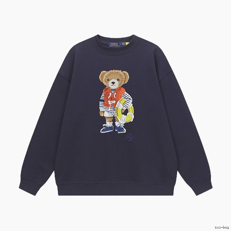 Ralph Lauren Bear Navy-style Sweatshirt