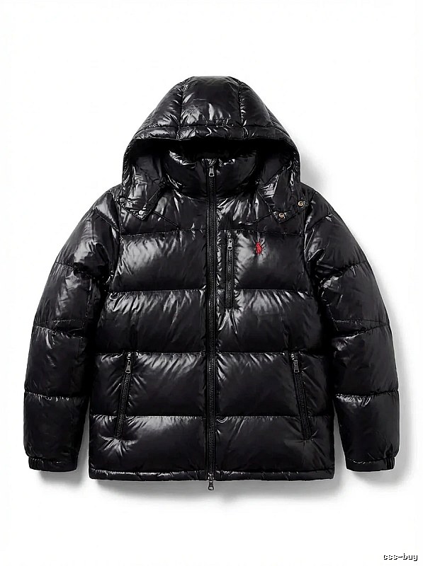 Ralph Lauren black trendy brand down jacket
