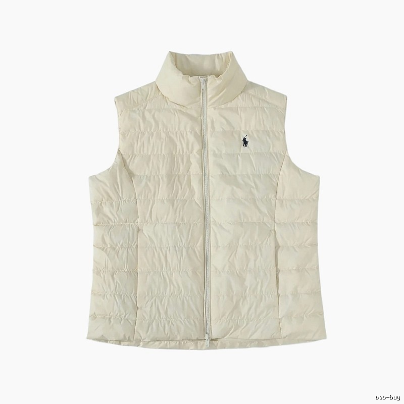 Ralph Lauren Classic Beige Down Vest