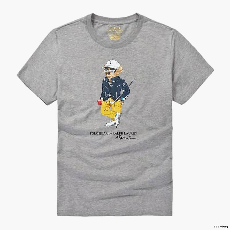 Ralph Lauren Polo Bear Heather Grey T-shirt