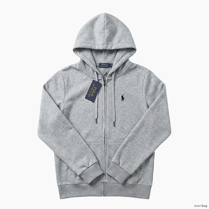 Ralph Lauren POLO series grey hoodie