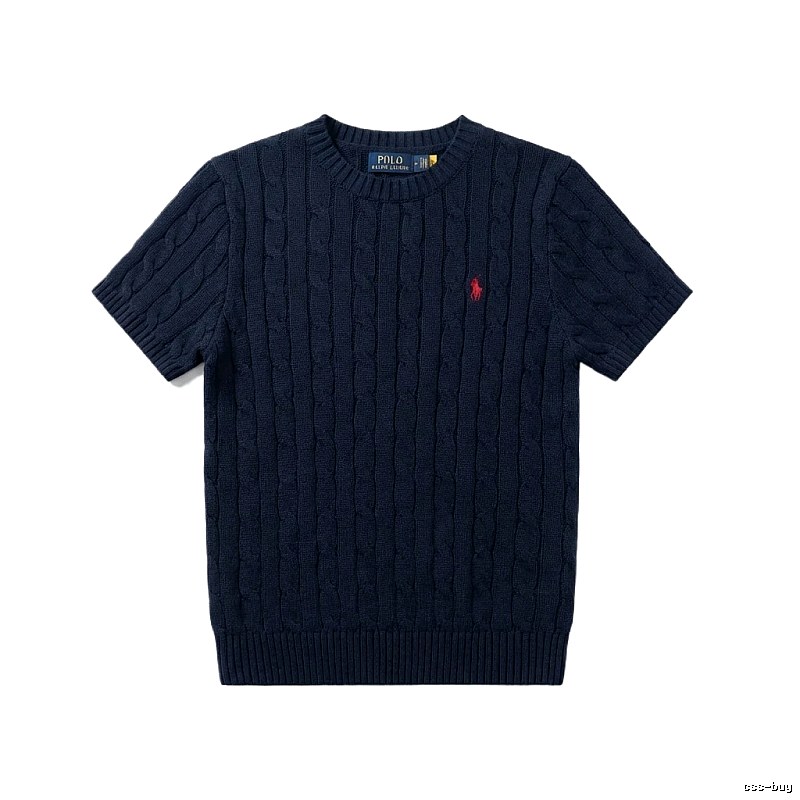 Ralph Lauren Polo Series Vintage Navy Blue Knitted Sweater