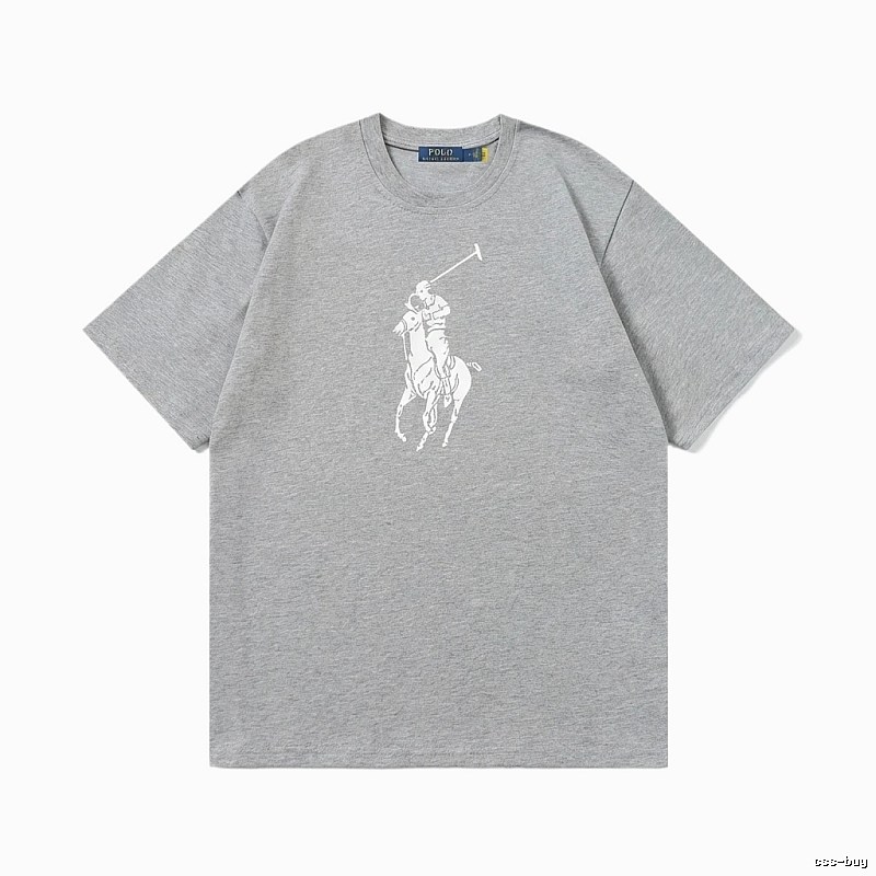 Ralph Lauren Polo-style grey T-shirt