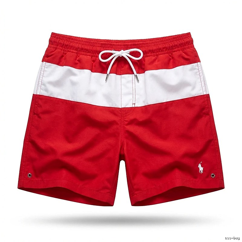 Ralph Lauren red and white color - block shorts