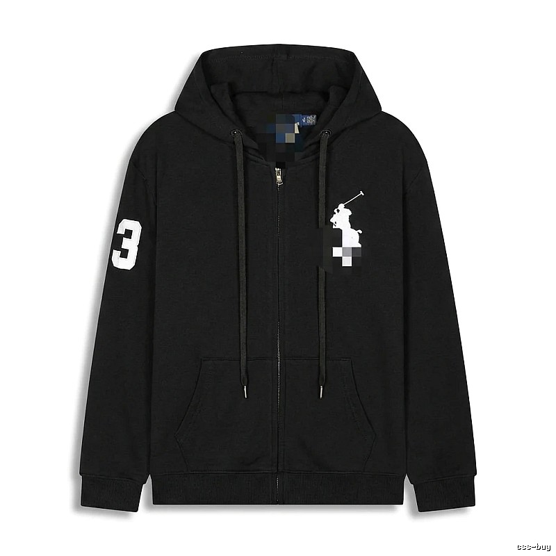 Ralph Lauren sporty black hoodie