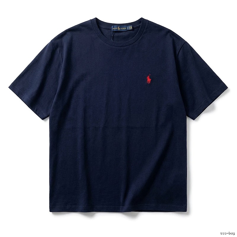 Ralph Lauren's classic and simple style black T-shirt