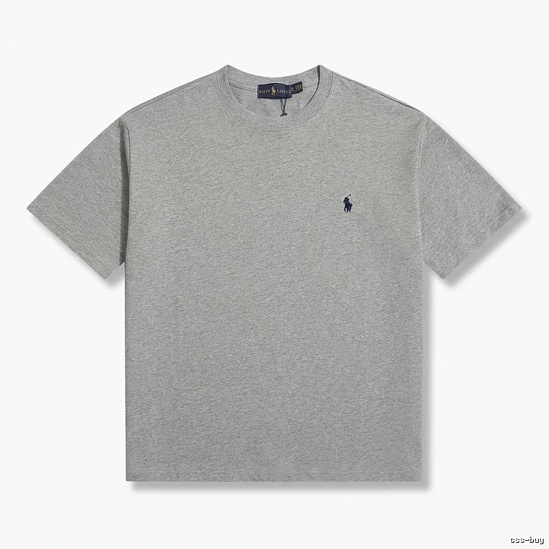 Ralph Lauren's classic and simple style gray T-shirt.