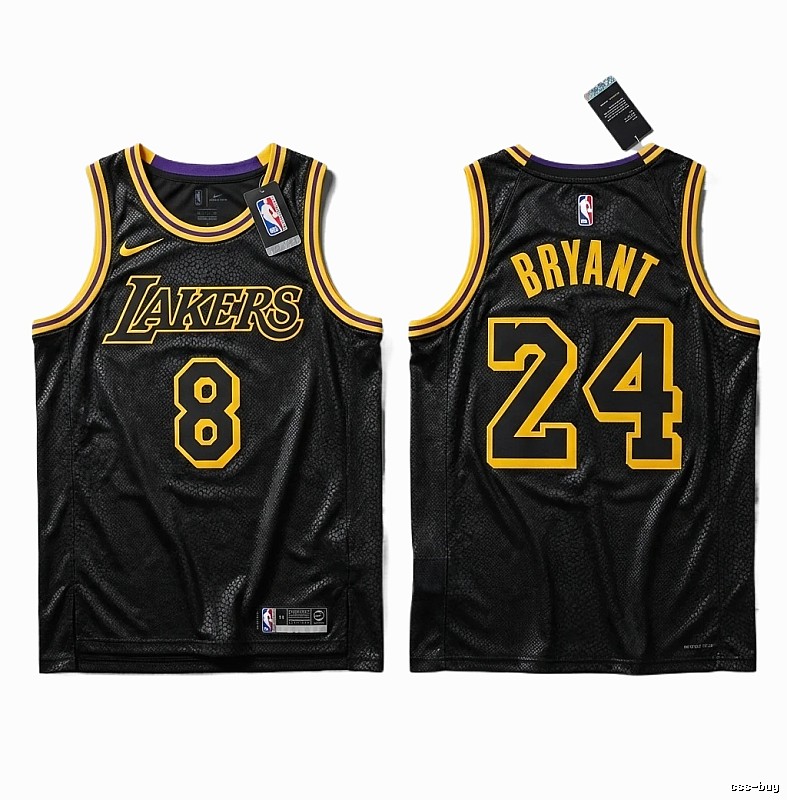 Retro-style jersey of the Kobe Lakers