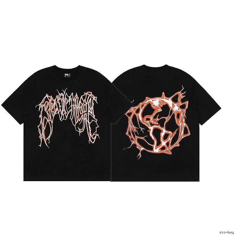 Revenge Black Skull Graphic T-Shirt Everyday Rotation