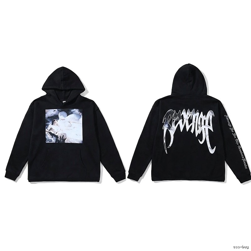 Revenge dark style black hoodie