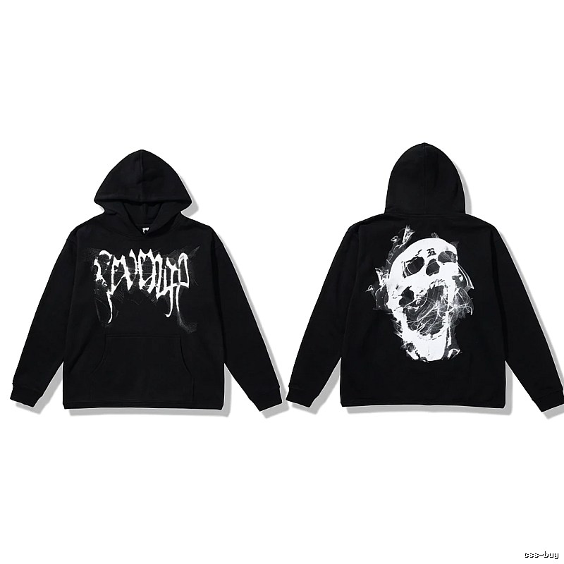 Revenge Skull Dark Style Hoodie