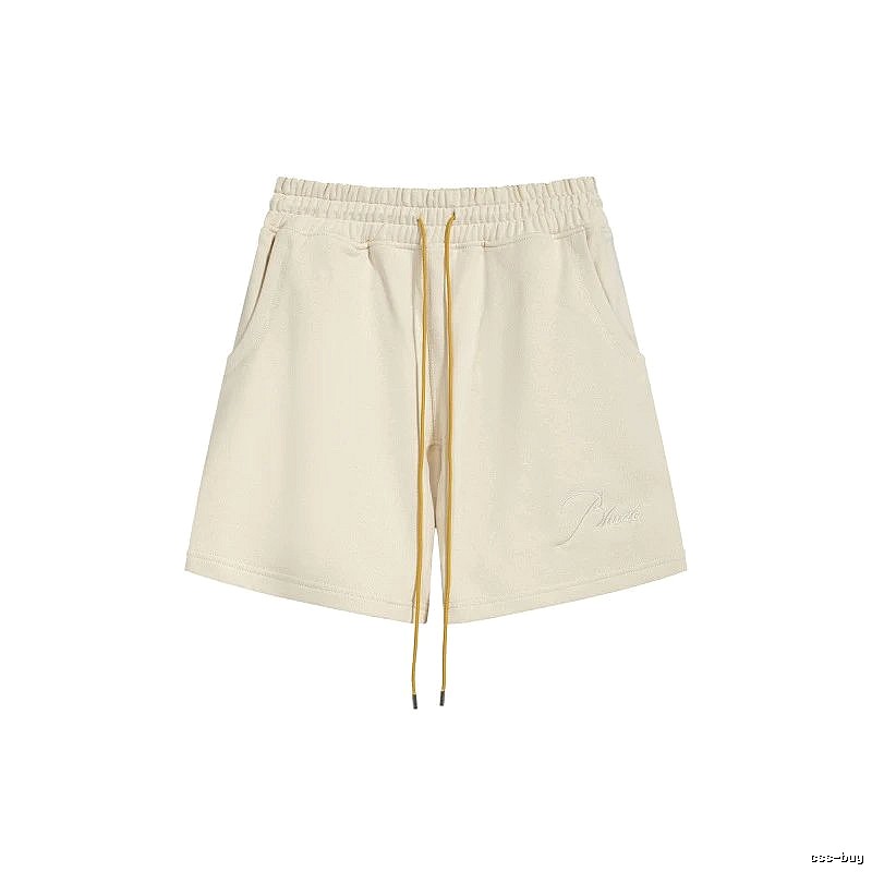 RHUDE's simple and casual style off-white shorts