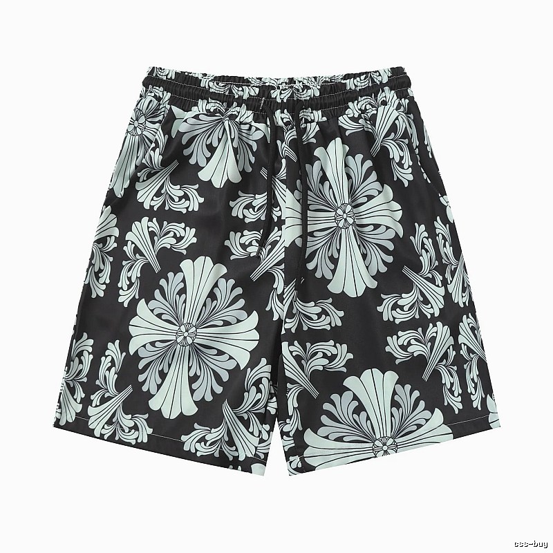 Shorts Styling Black Floral Button Shirt Resort Wear
