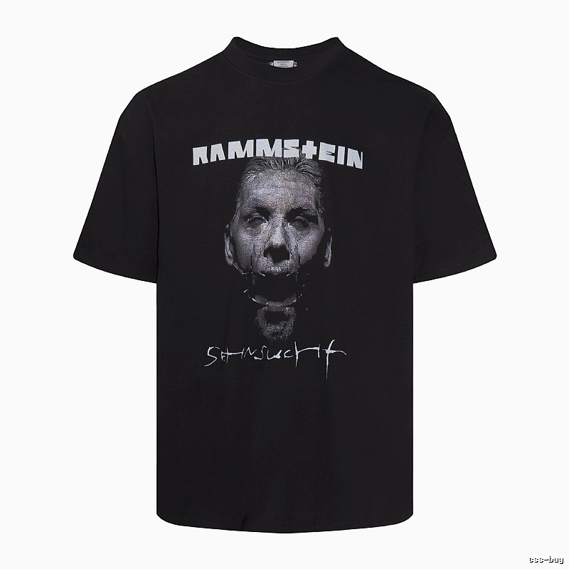 Streetwear Statement graphic T-shirt Black Colorful Lucky with Logo Accent