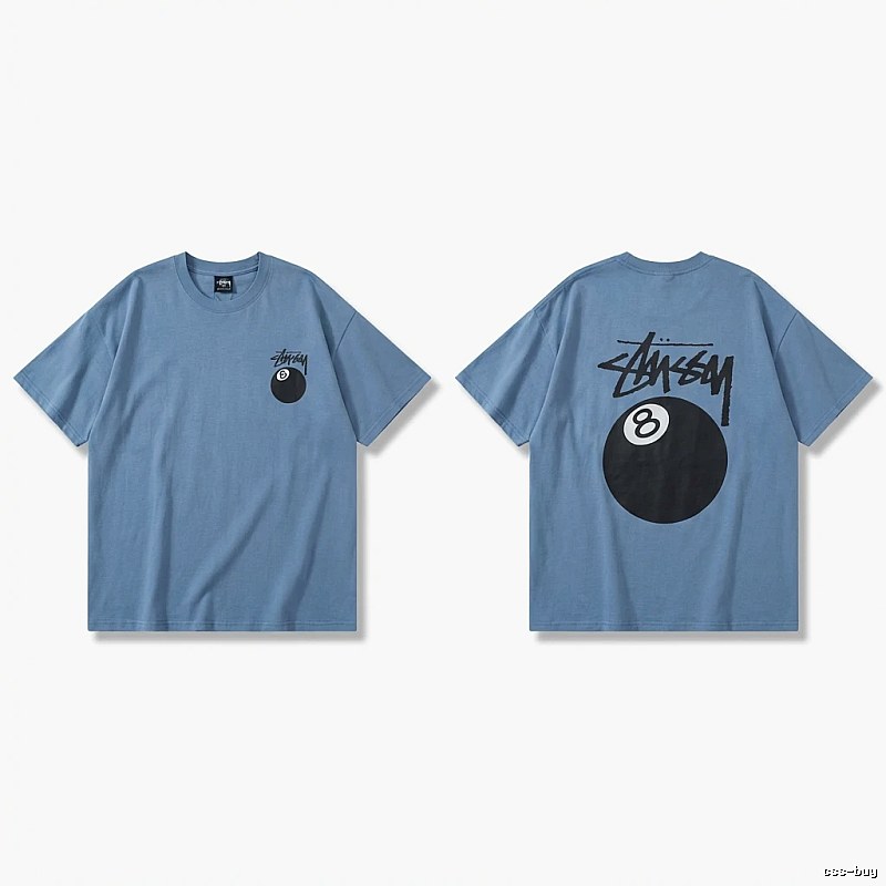 Stussy 8-ball blue T-shirt