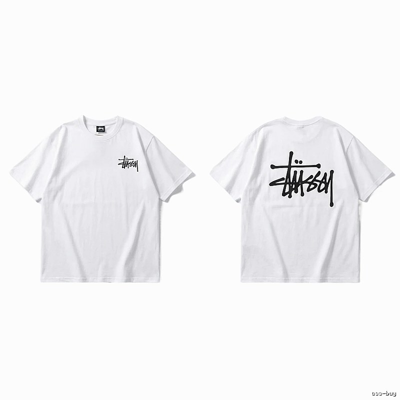 Stussy basic simple white T-shirt