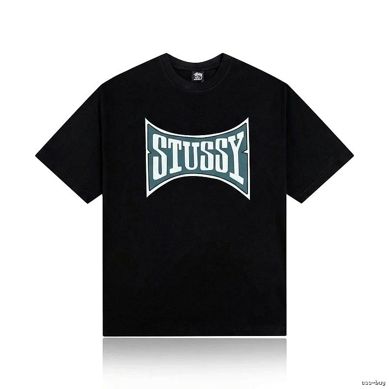 Stussy classic black T-shirt