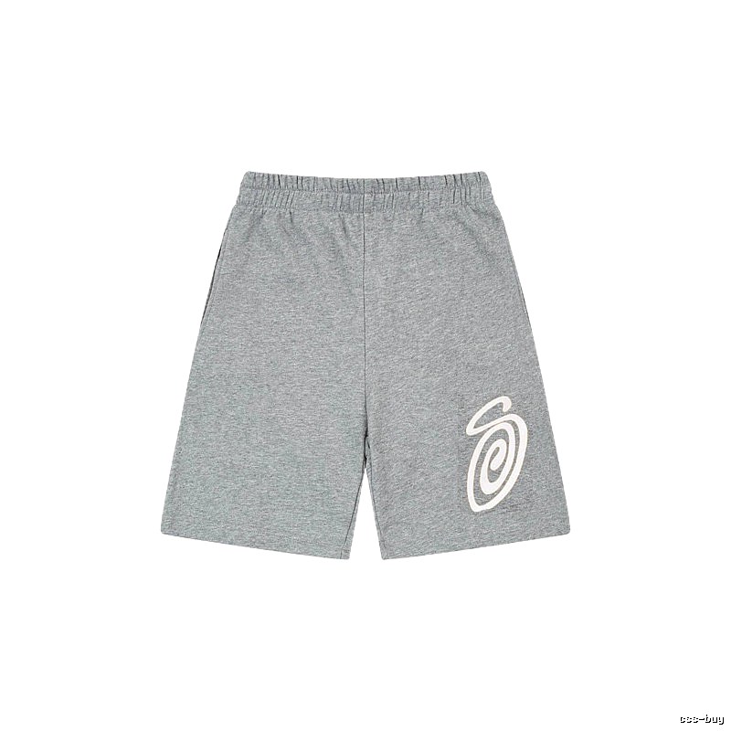 Stussy classic casual gray shorts