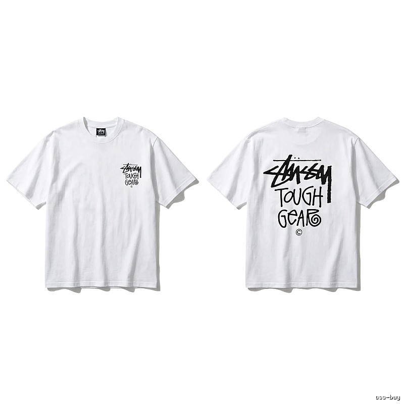 Stussy Graffiti Style White T-shirt
