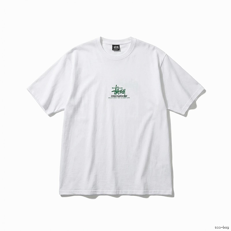 Stussy International Series Simple White T-shirt