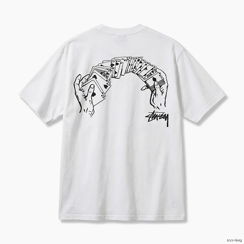Stussy Poker Print Style T-shirt