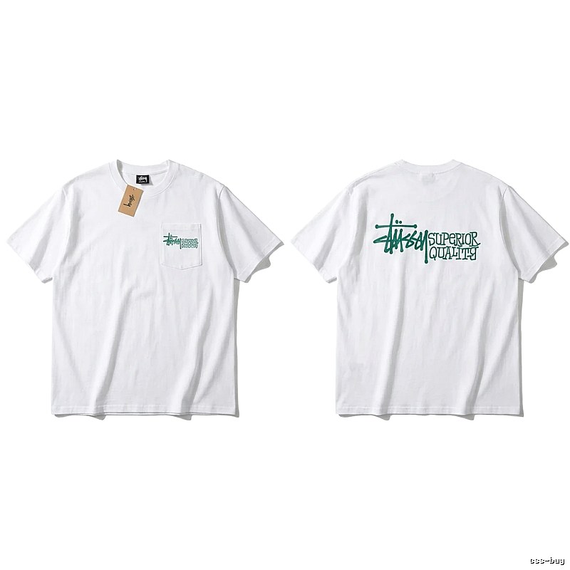 Stussy simple white T-shirt
